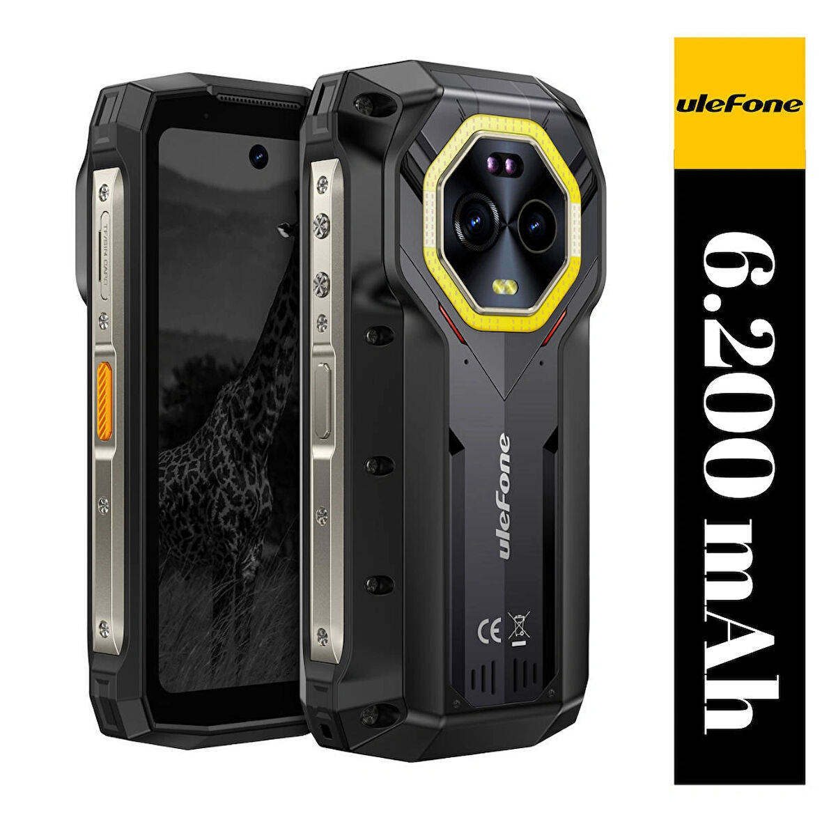 ULEFONE ARMOR Mini 20 PRO Android 14 5G 6200mAh 8GB RAM+256GB 4.7" Cep Telefonu (Ulefone Türkiye Garantili)