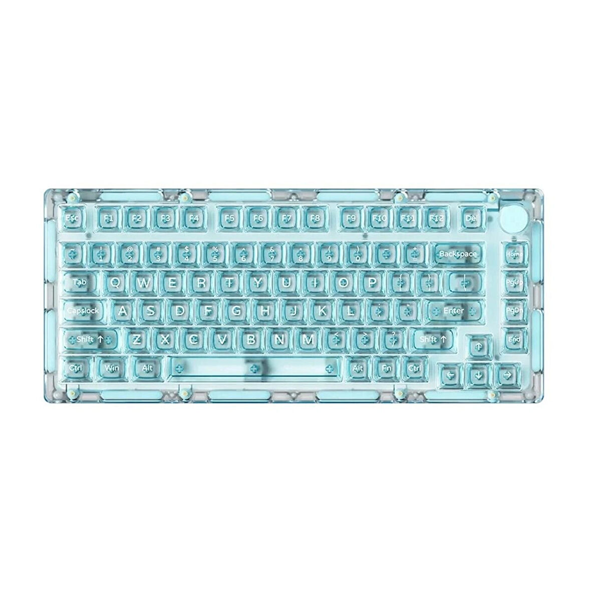 AKKO MONSGEEK ICE75 Clear Blue RGB Kablosuz Hotswap Mekanik Gaming Klavye