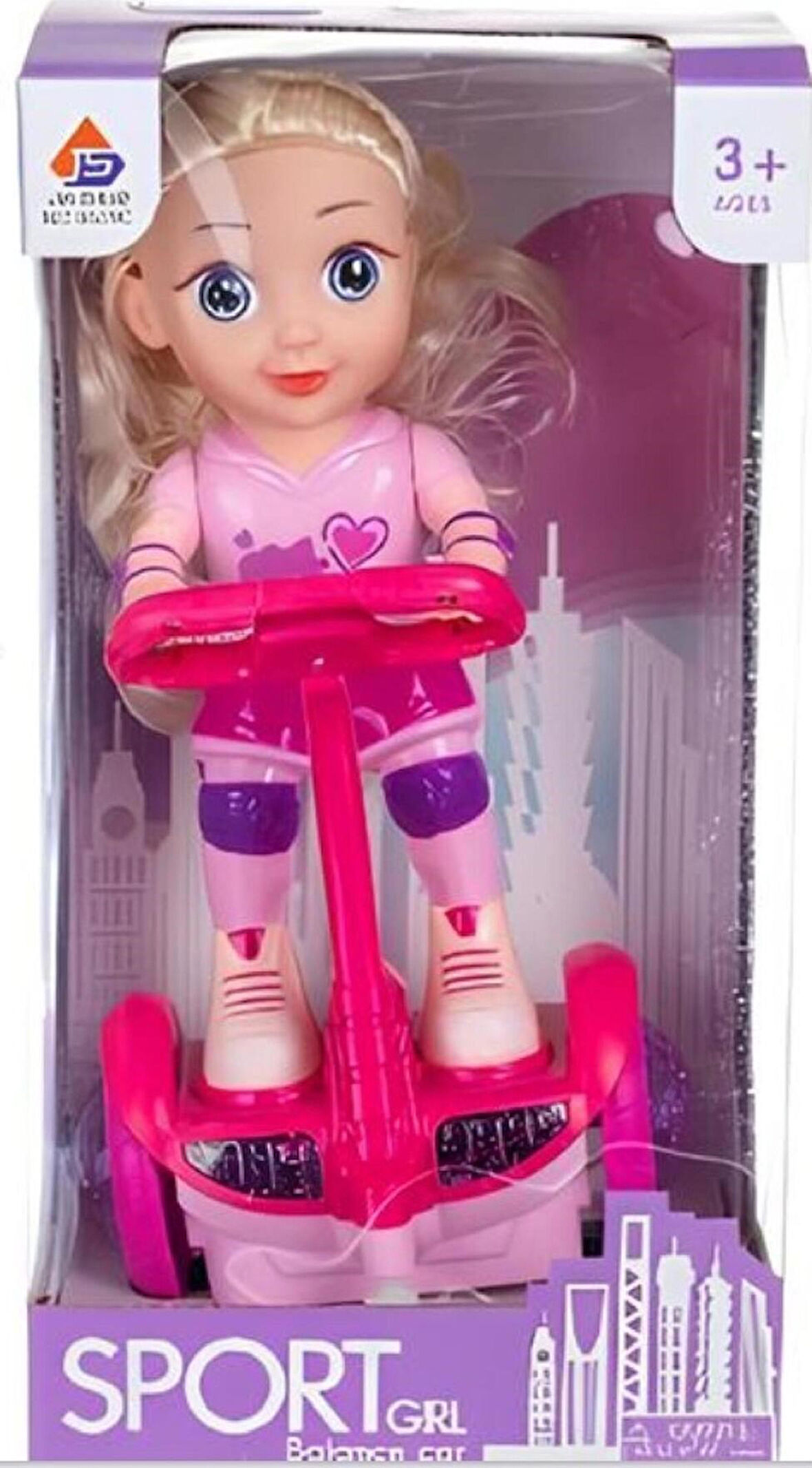 Kutulu Sesli Işıklı Howerboard lu Bebek 9509C