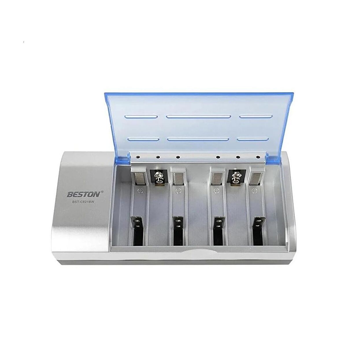 Beston BST-802 AA/AAA/9V Çoklu Kalem Pil Şarj Cihazı