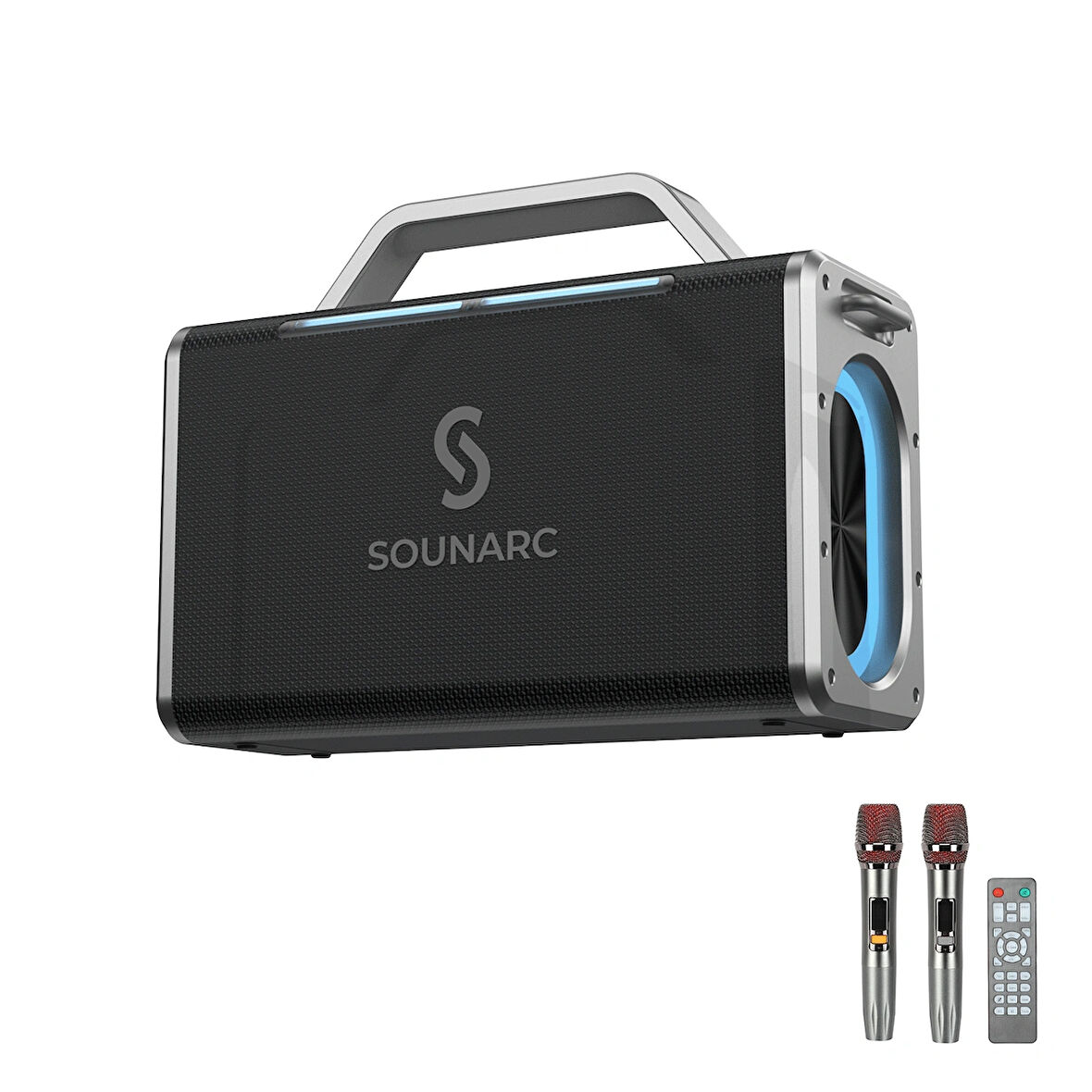 Sounarc K2 Karaoke 200W Parti Hoparlörü ÇİFT MİCROFON