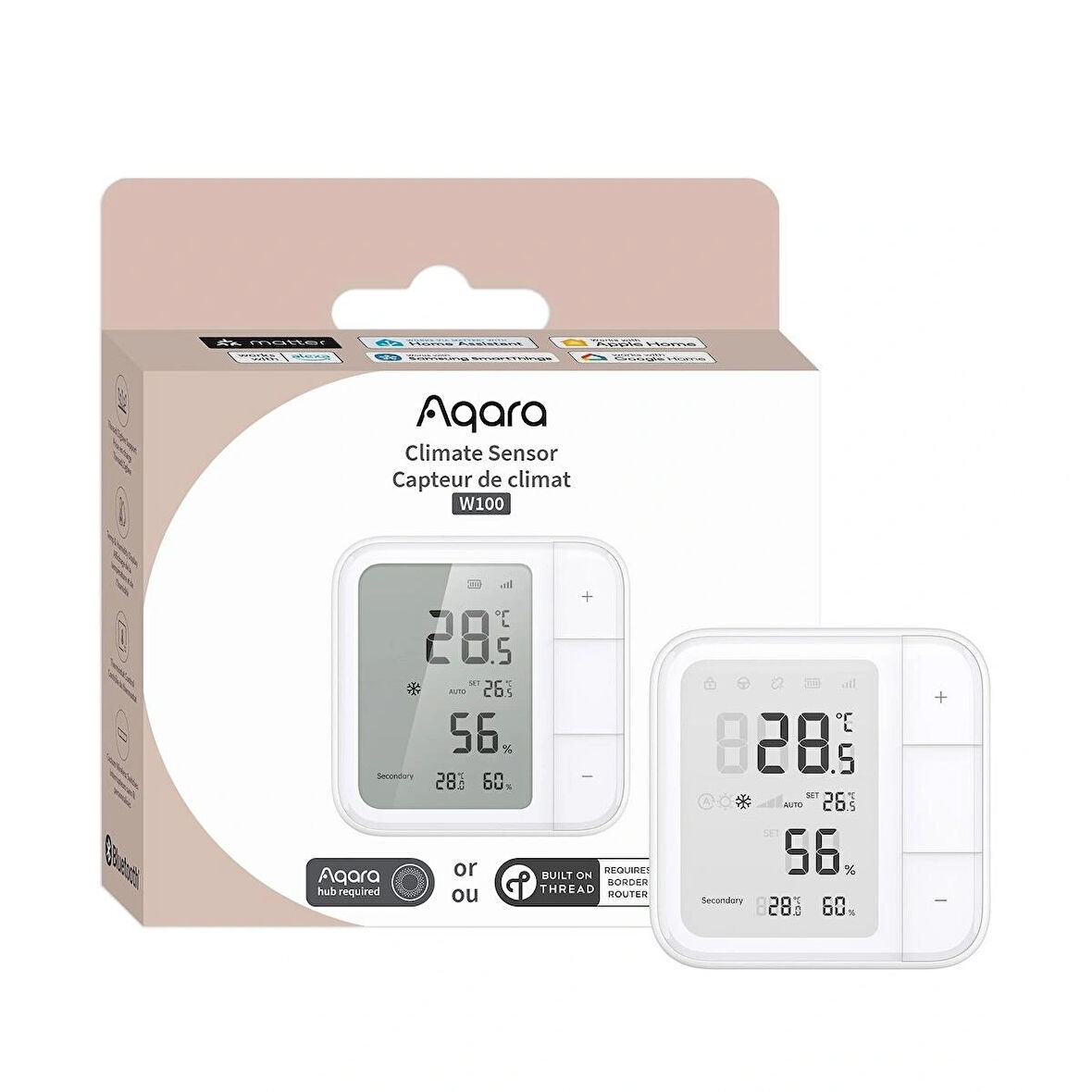 Aqara Akıllı Klima Sensörü TH-S04D (Apple Home Destekli)