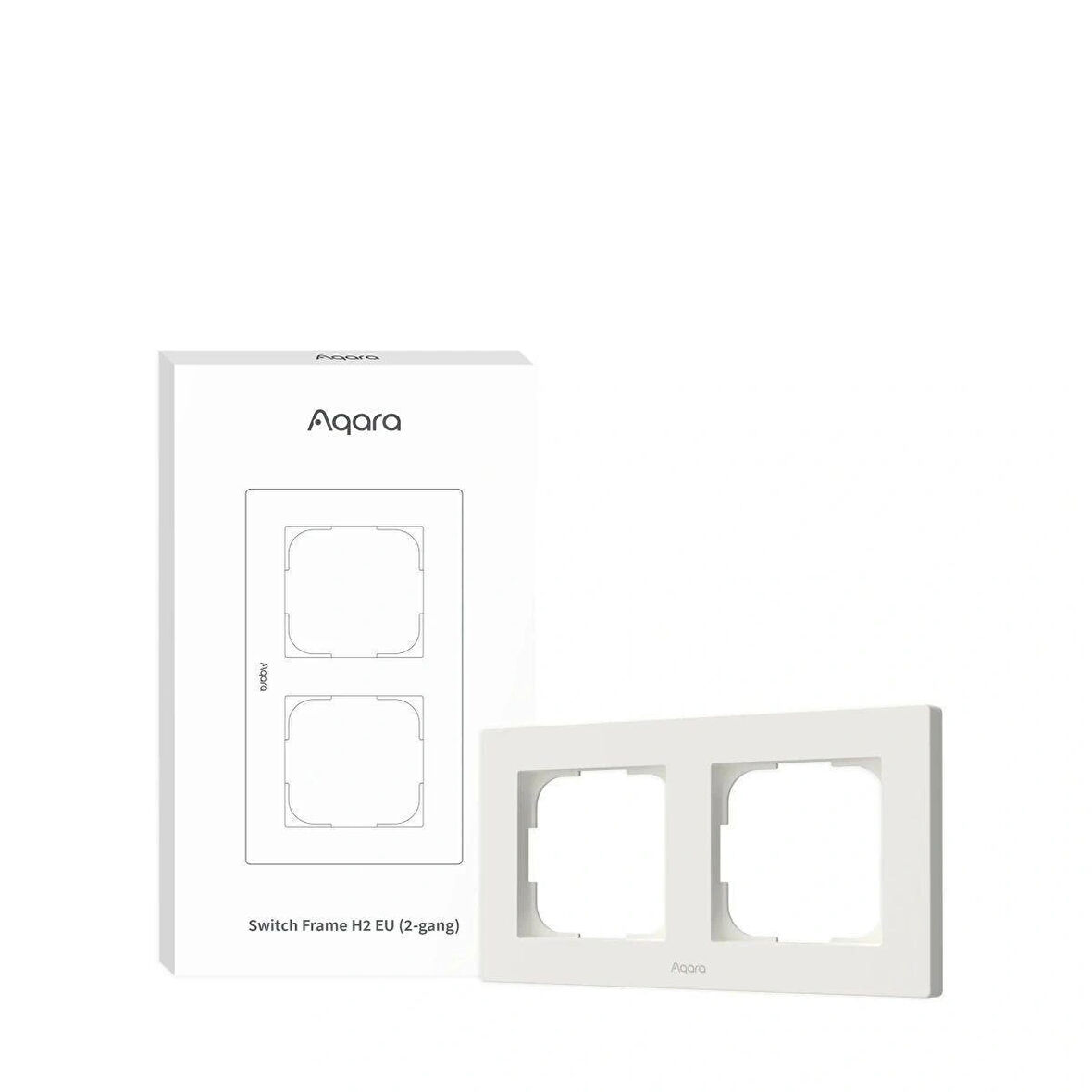 Aqara Anahtar Çerçevesi 2'li Beyaz FE-X01D-B