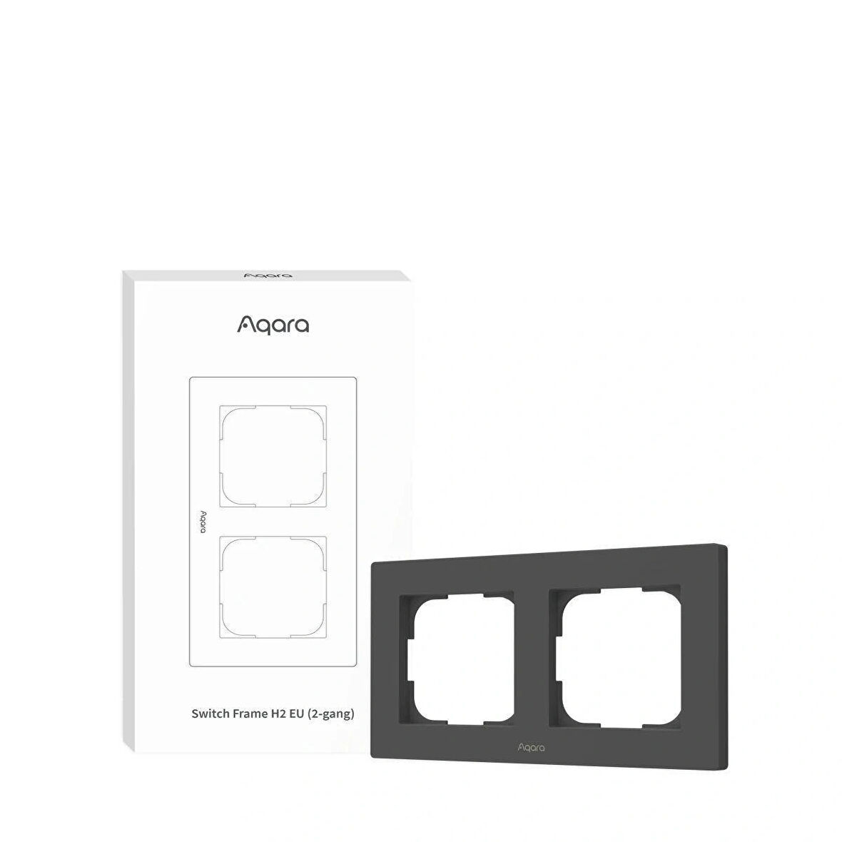 Aqara Anahtar Çerçevesi 2'li Gri FE-X01D-G