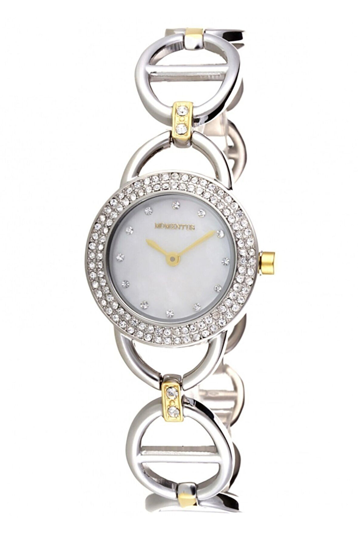 Momentus FJ232T-09SG Halkalı Çelik Kadın Kol Saati