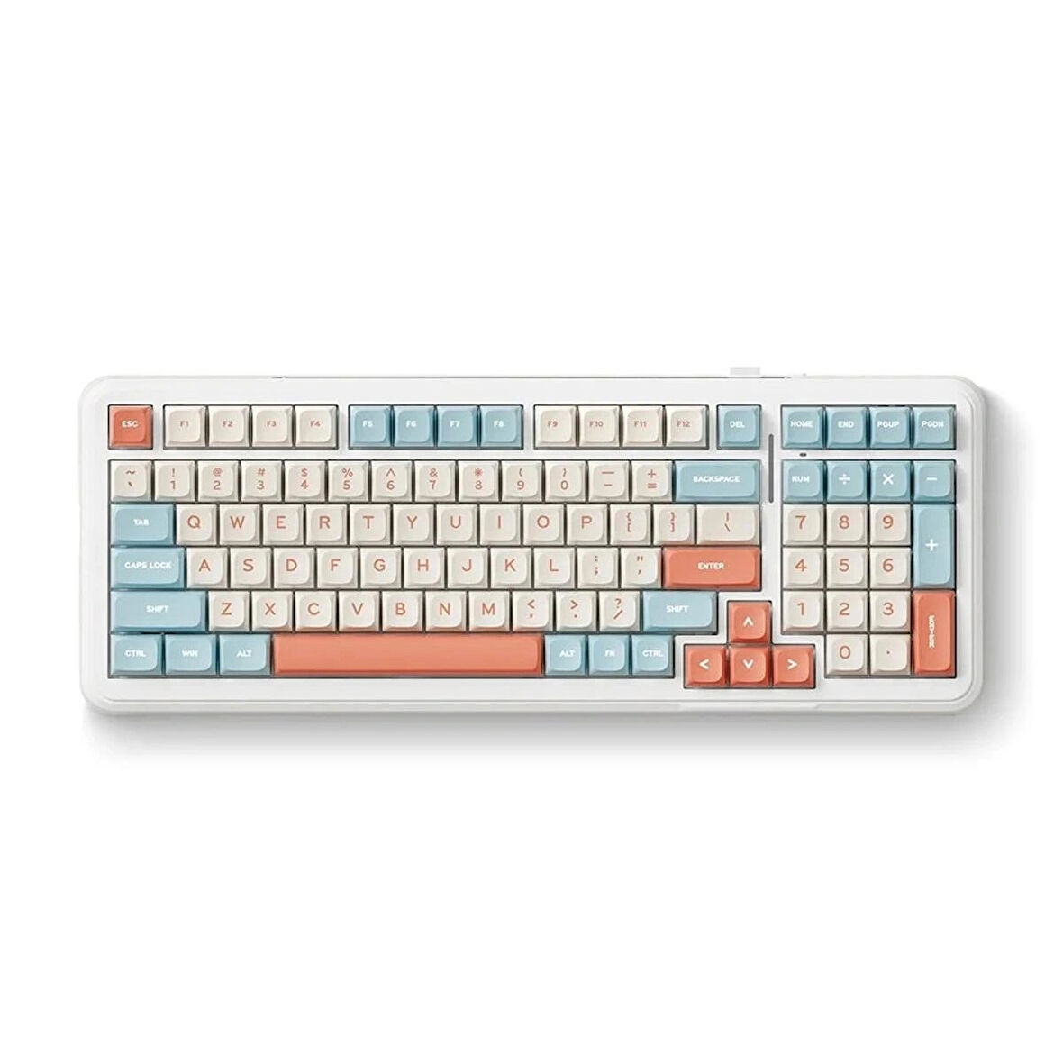 MCHOSE K99 %98 RGB Kablosuz Hotswap Horizon Orange Mekanik Gaming Klavye (MC-K99-4A)