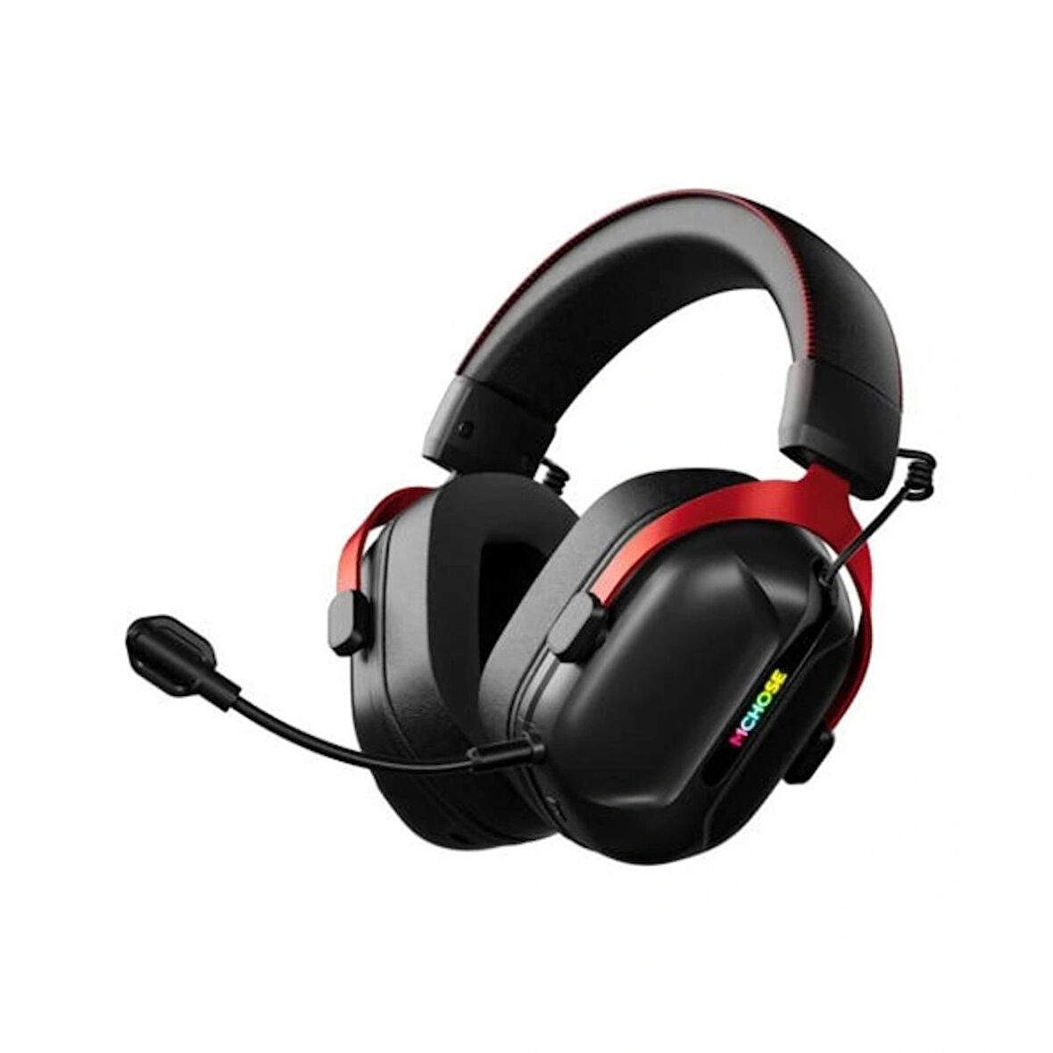 MCHOSE S9 Pro Black Red 7.1 Surround Kablosuz Gaming Kulaklık (MC-S9-5)