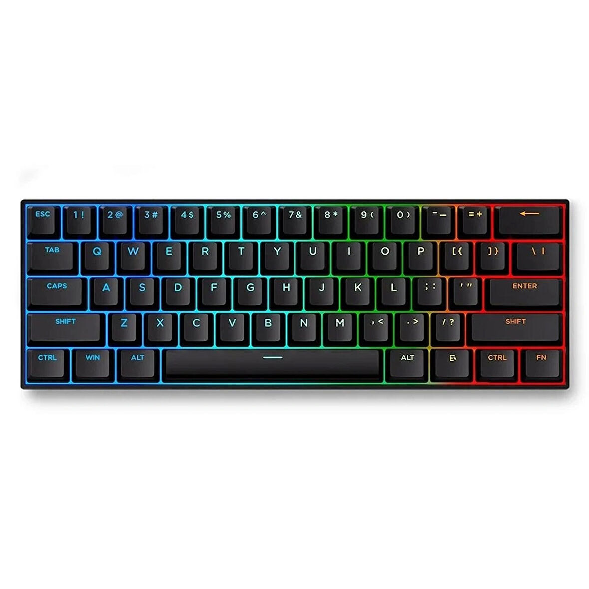 MCHOSE Ace 60 Pro %60 Hall Effect Uranus SE Manyetik Switch RGB Hotswap Siyah Mekanik Gaming Klavye (MC-Ace60-5)