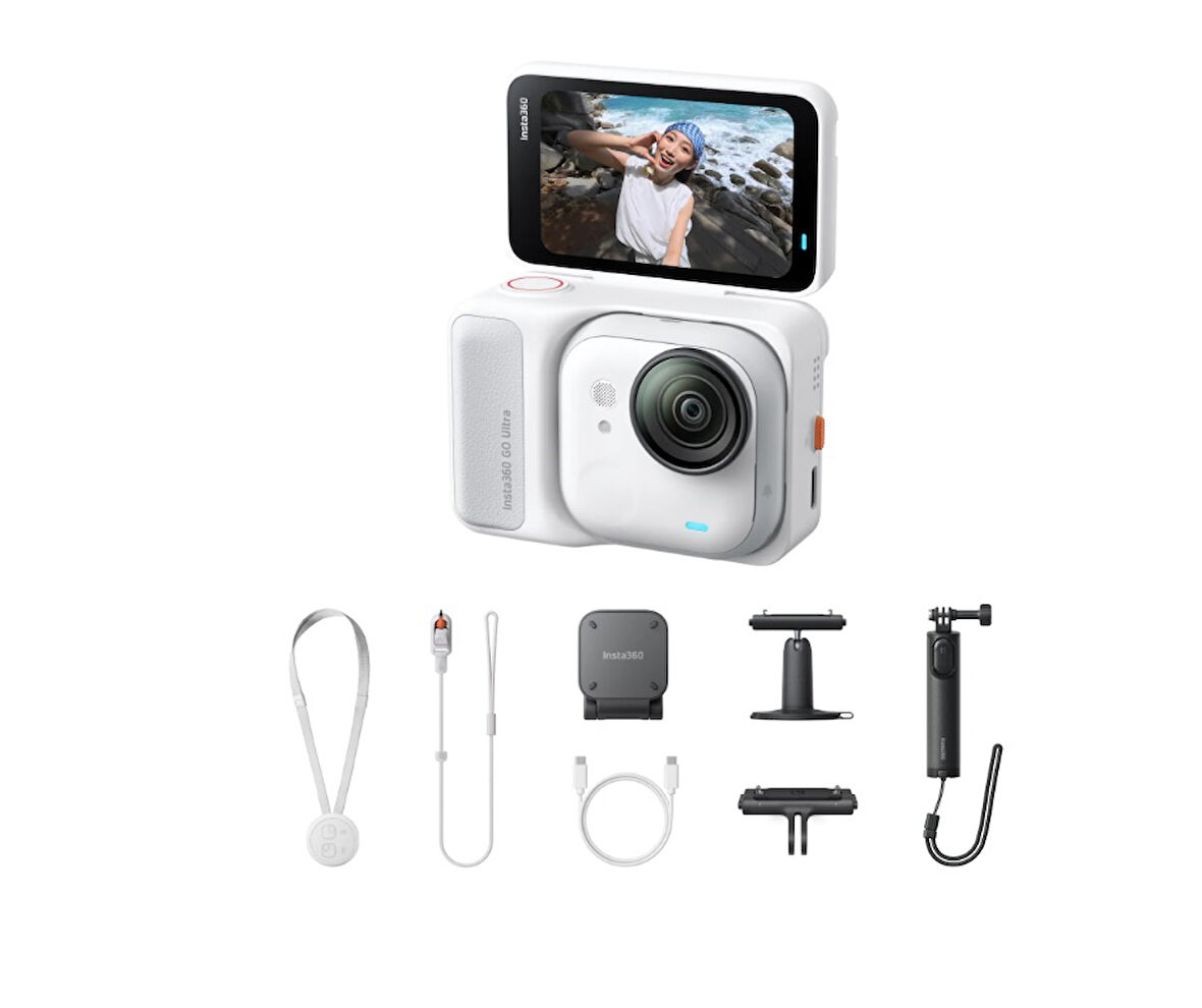 Insta360 GO Ultra Creator Bundle (Beyaz)