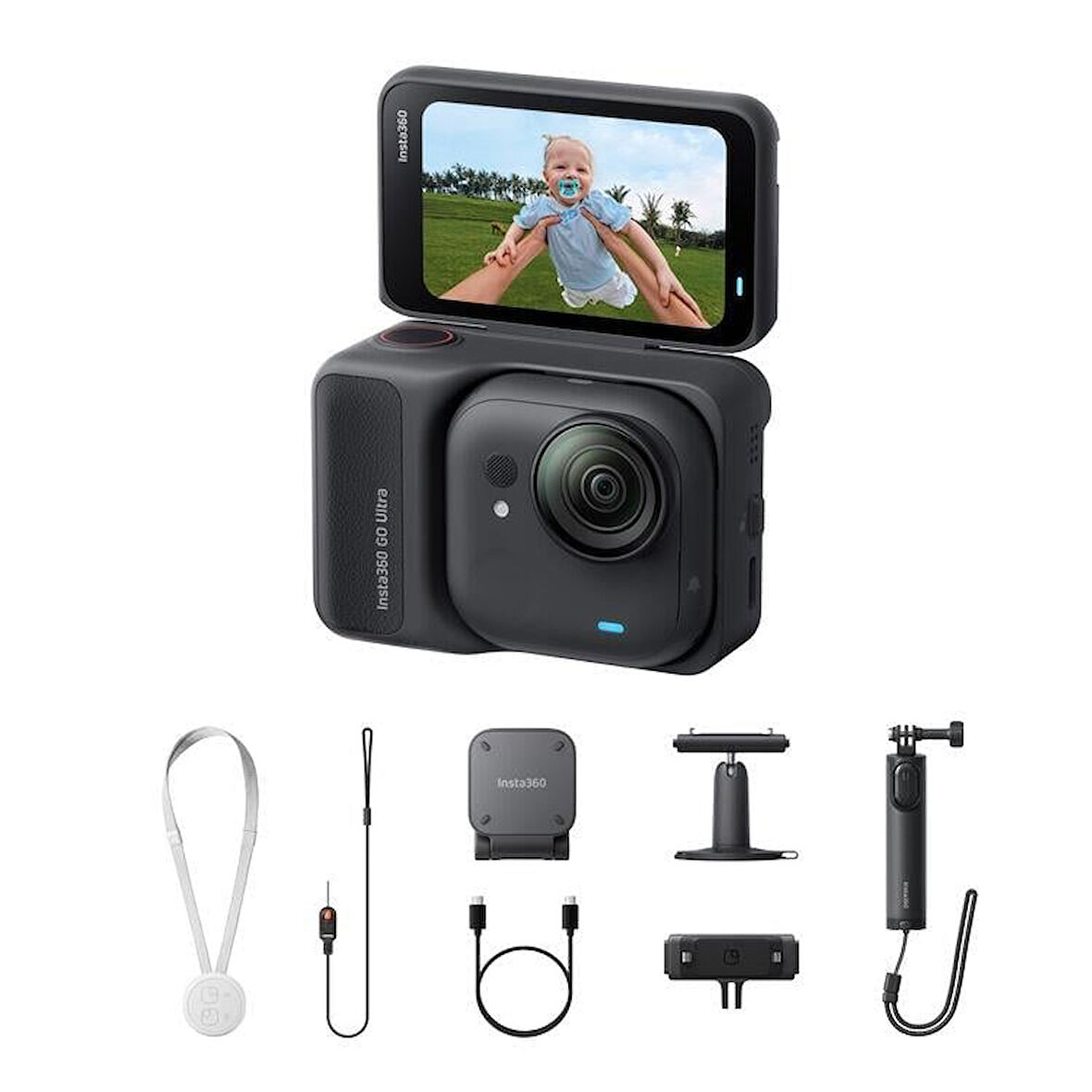Insta360 GO Ultra Creator Bundle (Siyah)