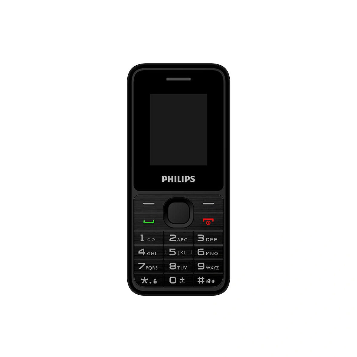 Philips Xenium E2125 Çift Sim Kart Tuşlu Cep Telefonu Siyah