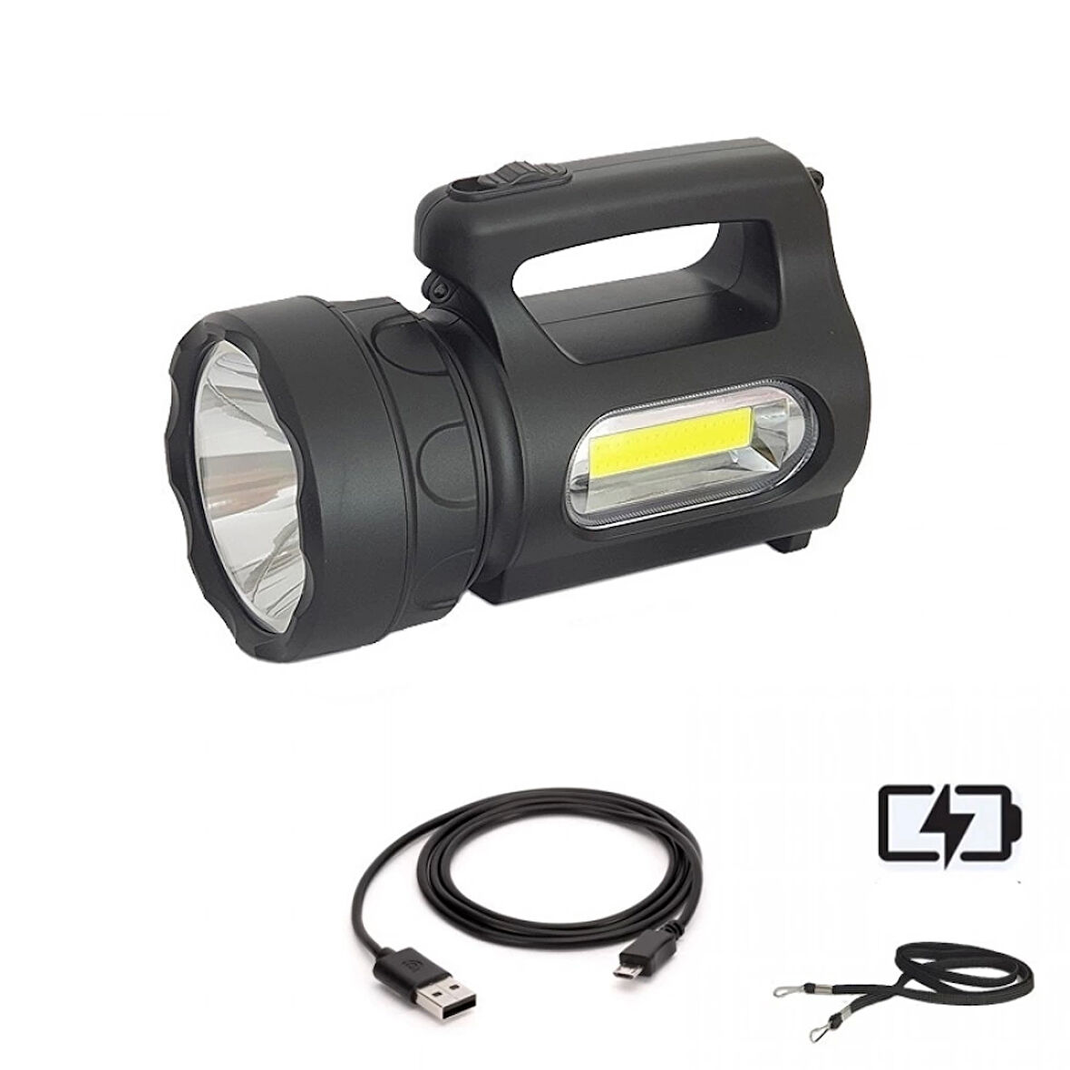 Zhltools 900 Lümen Ultra Güçlü El Feneri