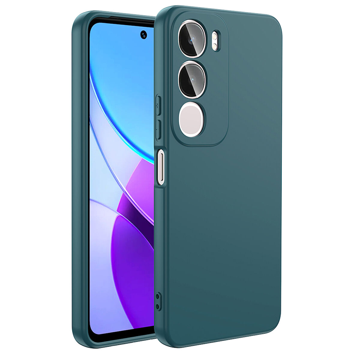 Vivo Y19S Kılıf Kamera Korumali Mara Lansman Kapak