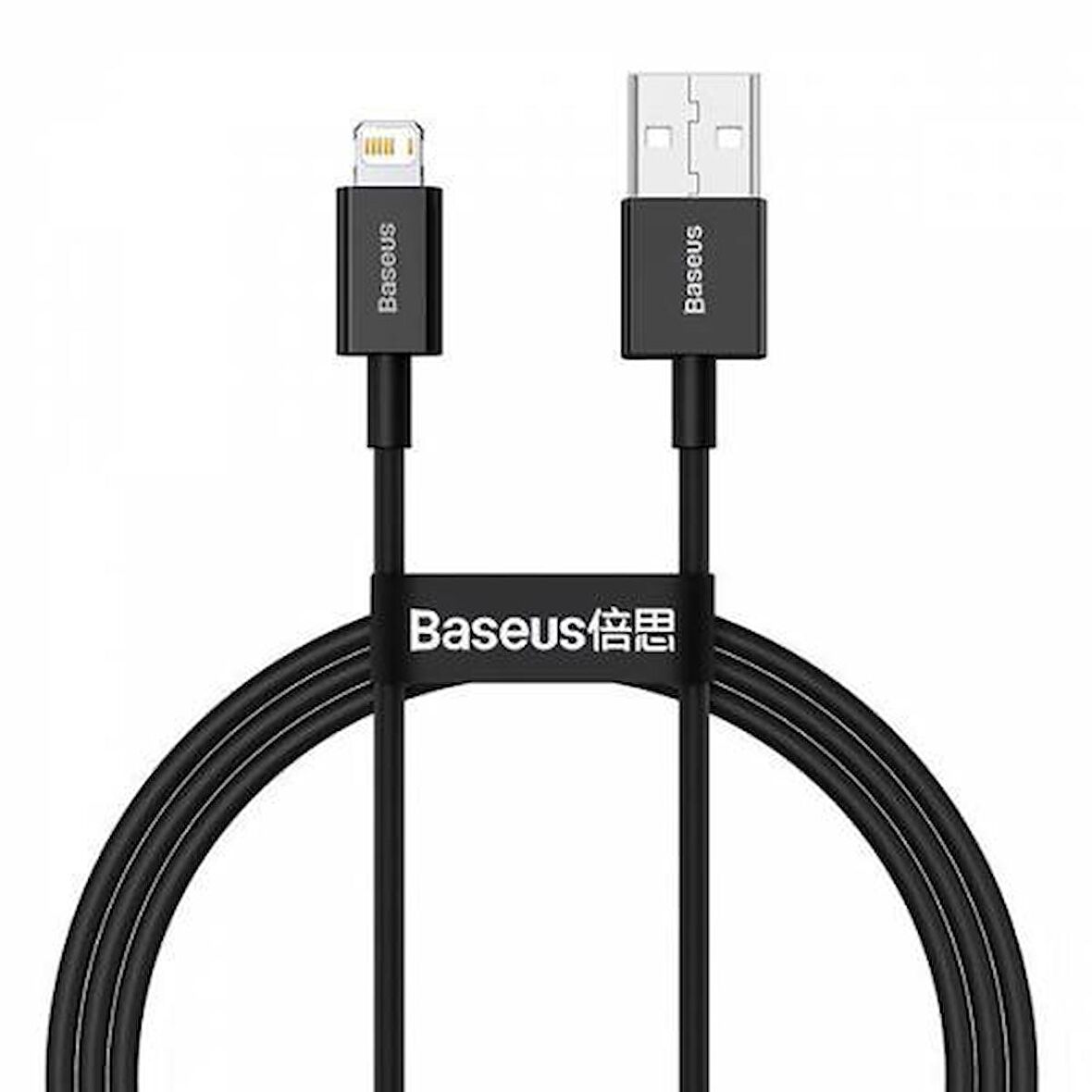 Baseus 1 Metre 2.4A Ultra Hızlı İphone Şarj Kablosu İphone 6 7 8 X XS XR Şarj Data Kablosu