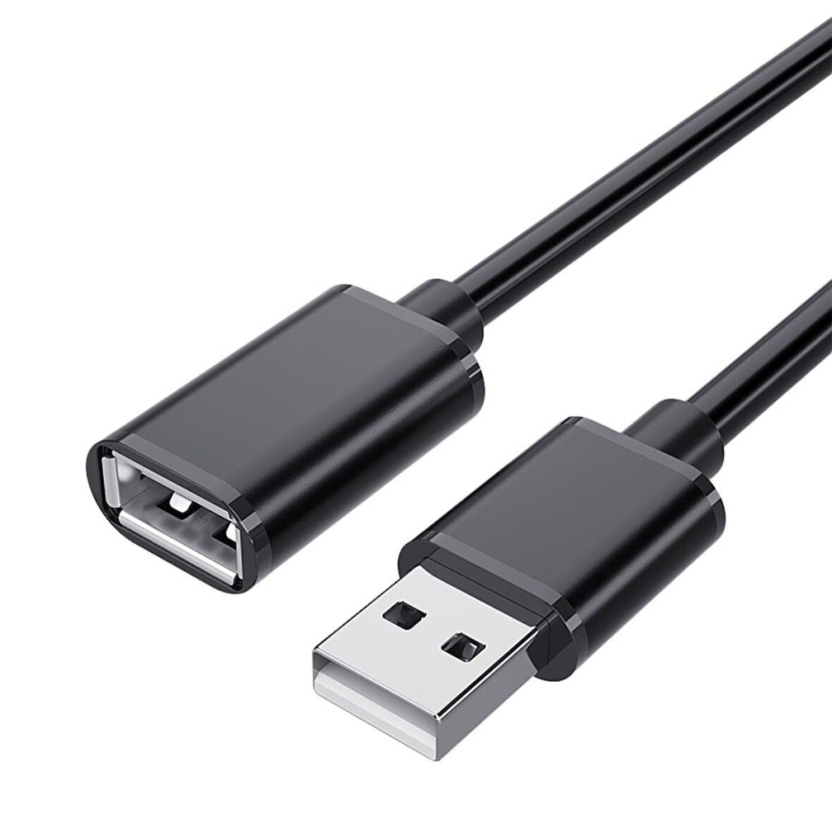 Essager 2 Metre  Dişi-Erkek USB Uzatma Kablosu, Yazıcı, Harddisk, Veri Aktarım, Şarj Uzatma Kablosu
