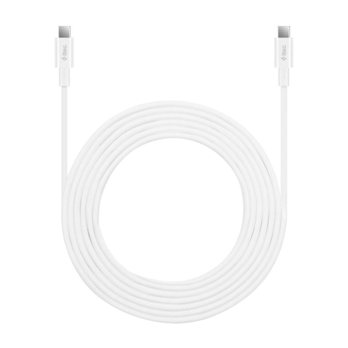 Ttec 3 Metre 65W Süper Hızlı PD/QC Type C to Type C Şarj ve Data Kablosu, 480Mbps Hızlı Veri Aktarımlı Kablo