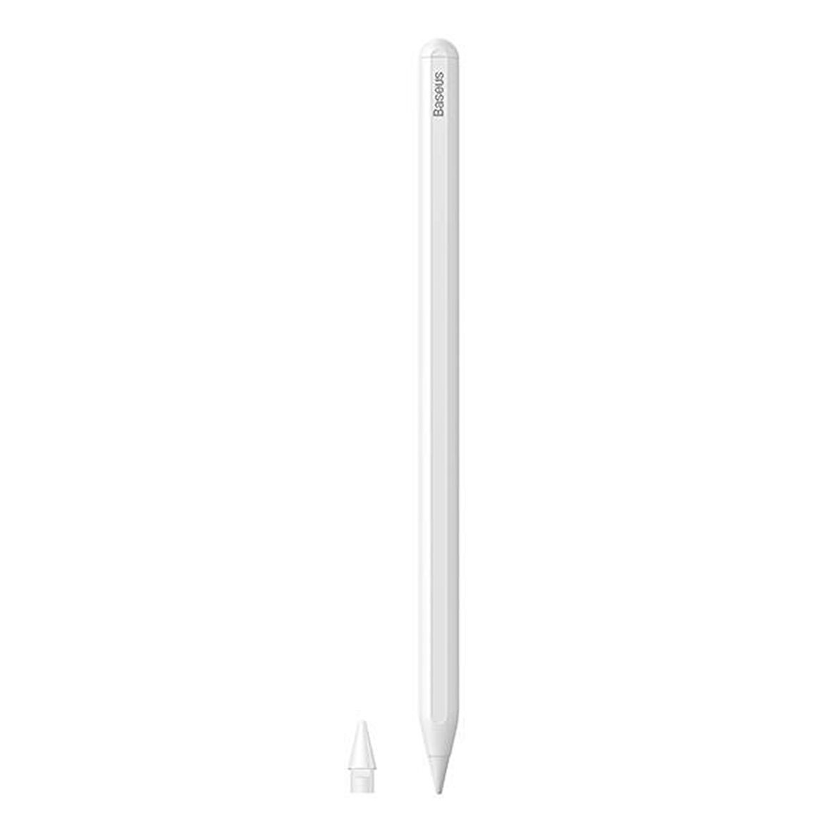 Baseus Apple İpad 6, 7, 8, 9 Stylus Dokunmatik Tablet Kalemi,Aktif Versiyon,125mAh Şarjlı Yedek Uçlu( Apple Uyumludur.)