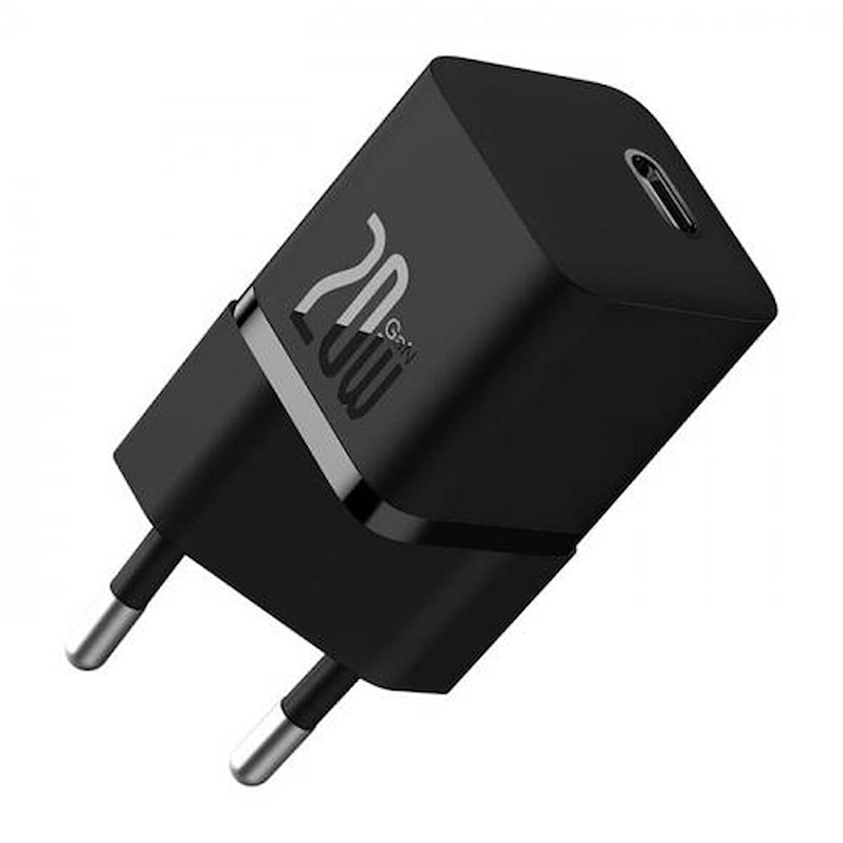 Baseus Type-C 20 Watt Hızlı Şarj Aleti Siyah