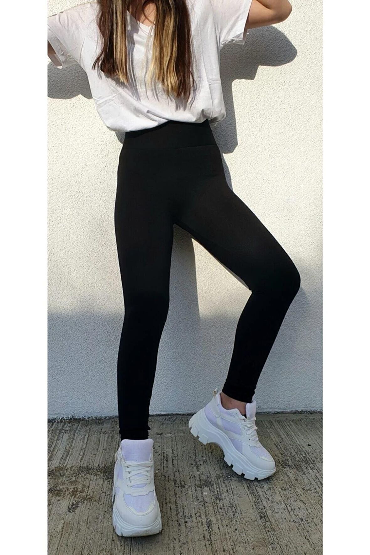 Kadın Toparlayıcıö Yüksek Bel Kalın Kemerli Çelik Örme Tayt