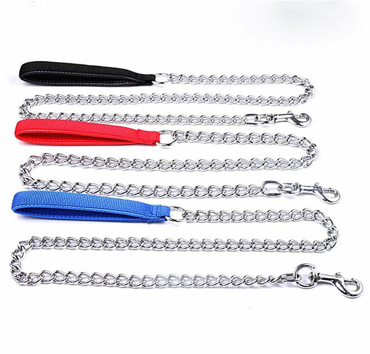 Lionpets Soft Köpek Zincir Sevk Tasması 4 mm 120 Cm