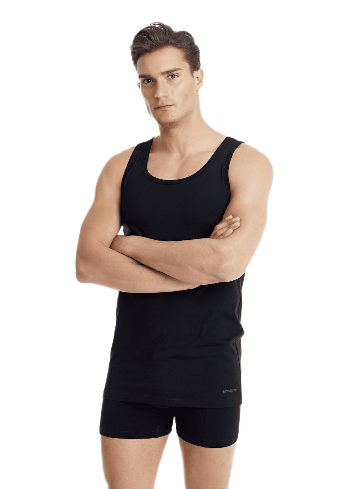 Erkek Atlet Tender Cotton 9238 - Siyah