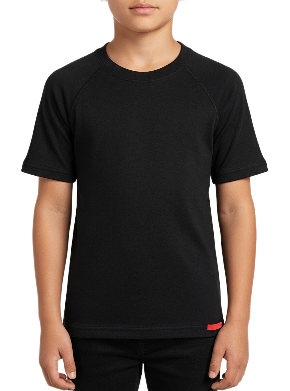 Çocuk Termal Tişört 2. Seviye 9267 - Siyah