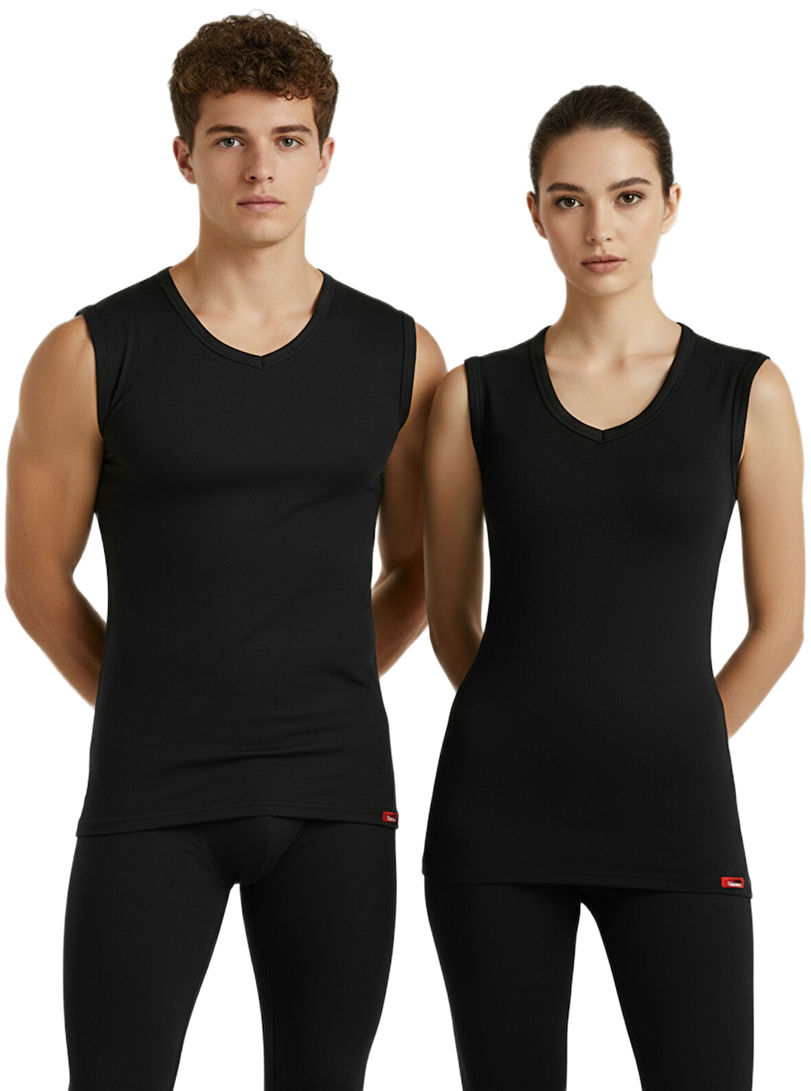 Unisex Termal Tişört 2. Seviye 9243 - Siyah