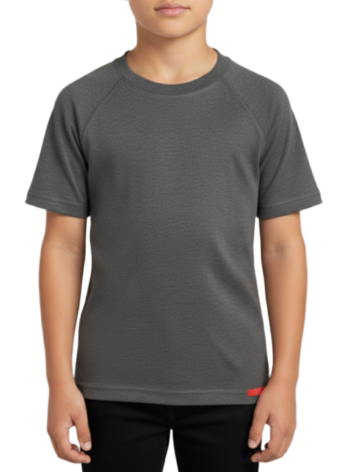 Çocuk Termal Tişört 2. Seviye 9267 - Gri Melanj