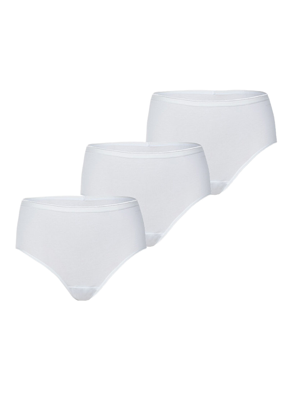 Kadın Külot 3'lü Paket Essential 1577 - Beyaz