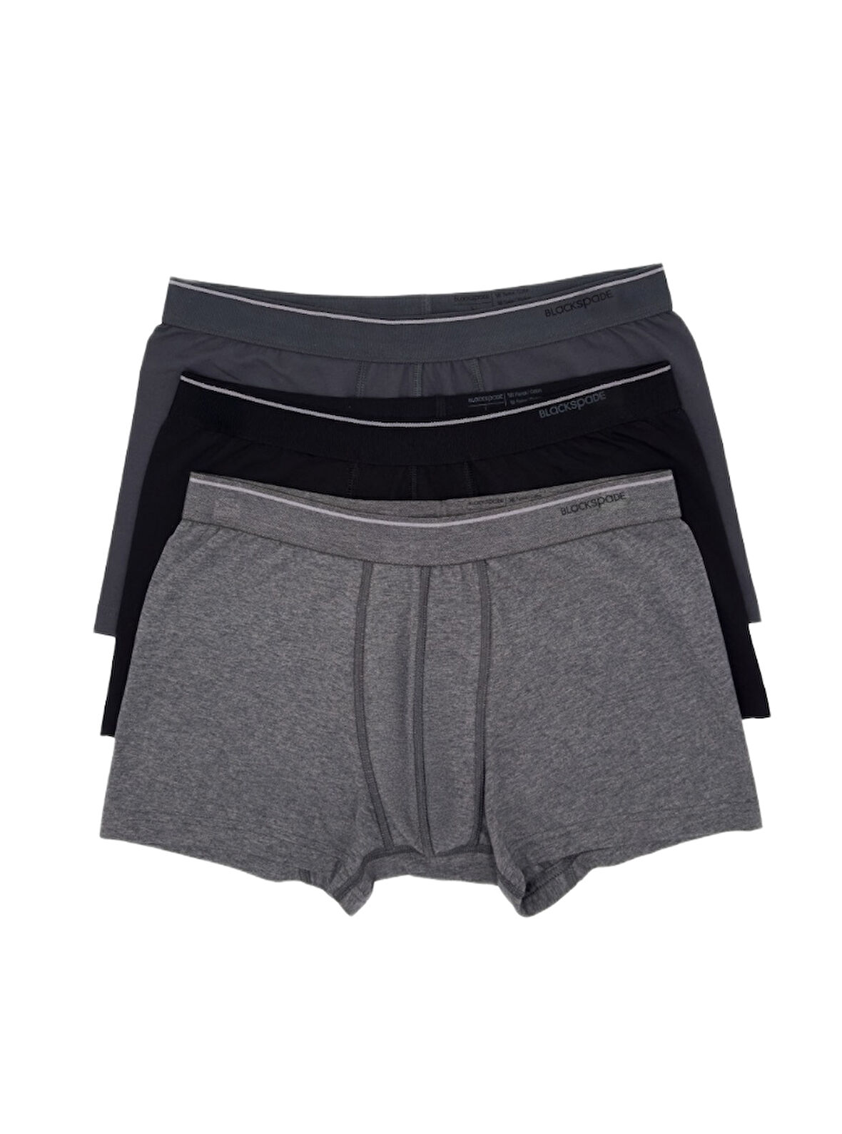 Blackspade Erkek Boxer Pamuklu 3'lü Paket 9670