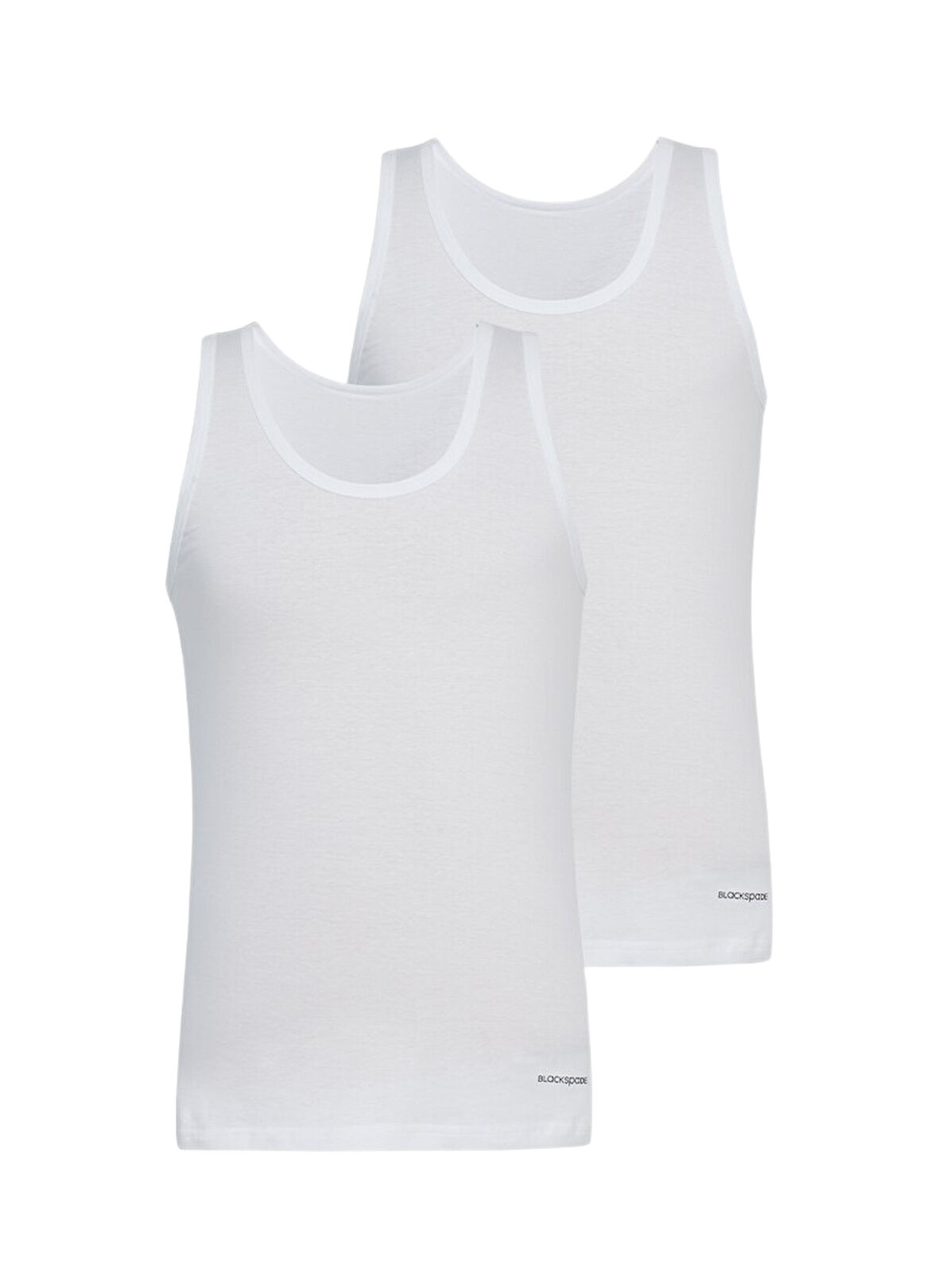 Erkek Atlet 2'li Paket Loose Fit 9225 - Beyaz