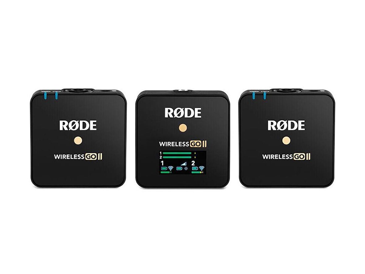 Rode Wireless Go II 3'lü Mikrofon - G