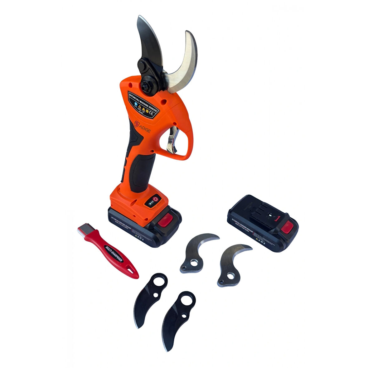 Bartech SC-8605 40MM Sensörlü Akülü Budama Makası 21V 2AH Çift Akülü