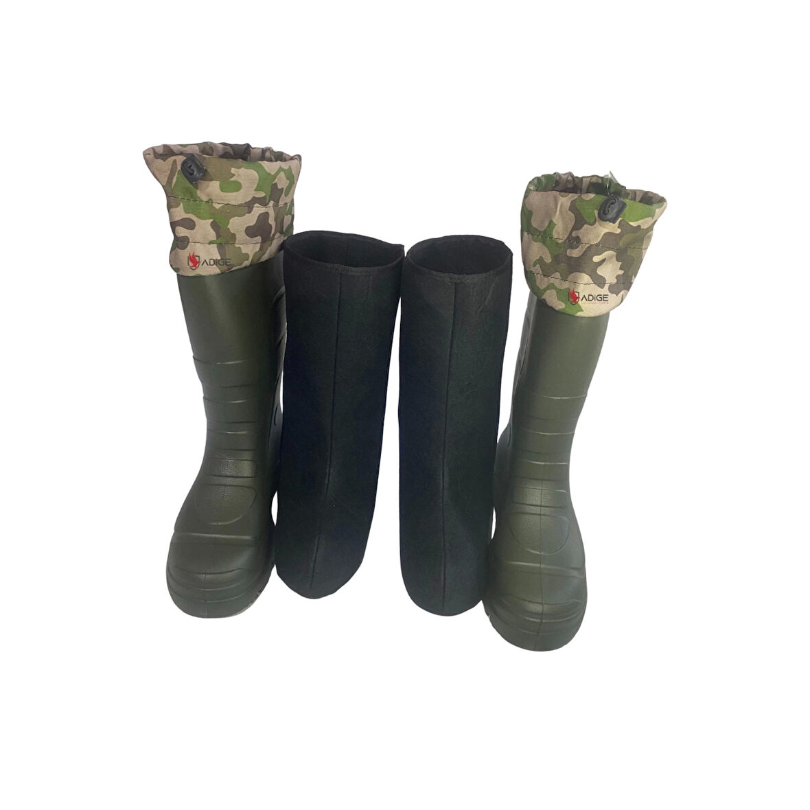 Adige Termal Çoraplı Silikon Destekli Avcı Bahçe Çizmesi