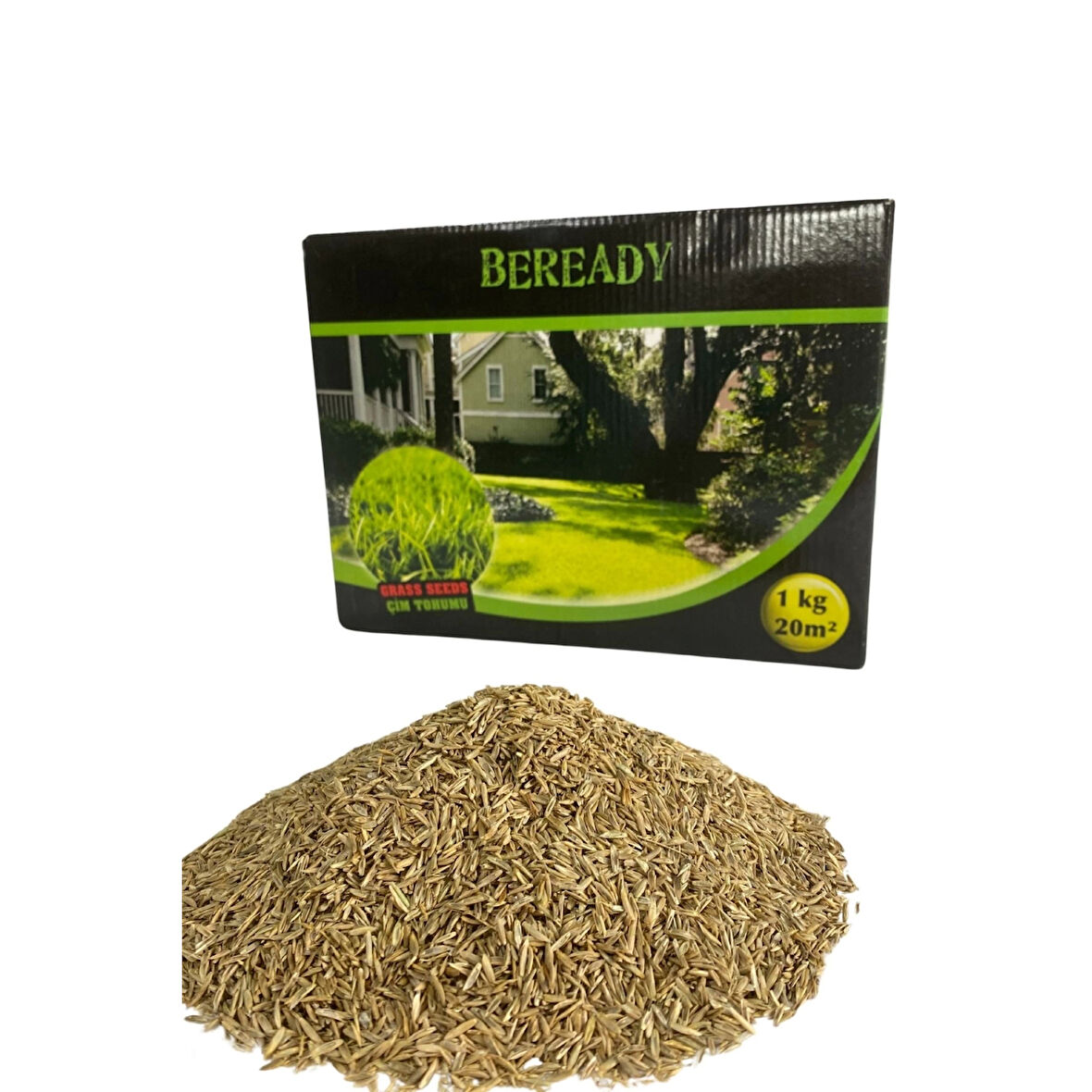 Beready 6 Karışımlı Çim Tohumu 1 Kg