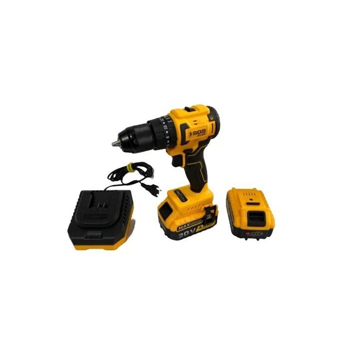 Sgs Plus 5530 20 Volt Sarı Matkap