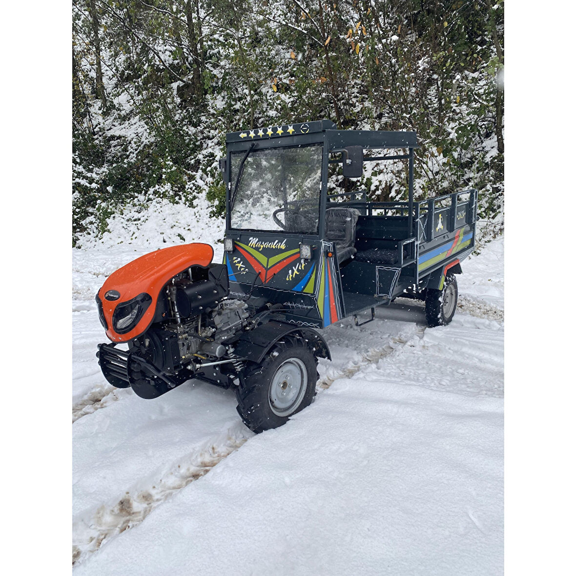 Tornado 4x4 Patpat 22 Hp Amortisörlü Kalın Kovan