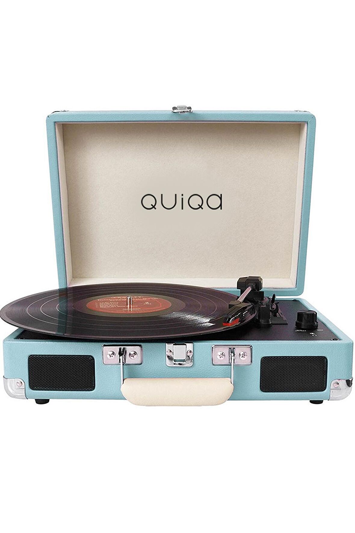 QUIQA T316 Blue Retro Çanta Pikap - Tüm Plakları Çalabilmektedir