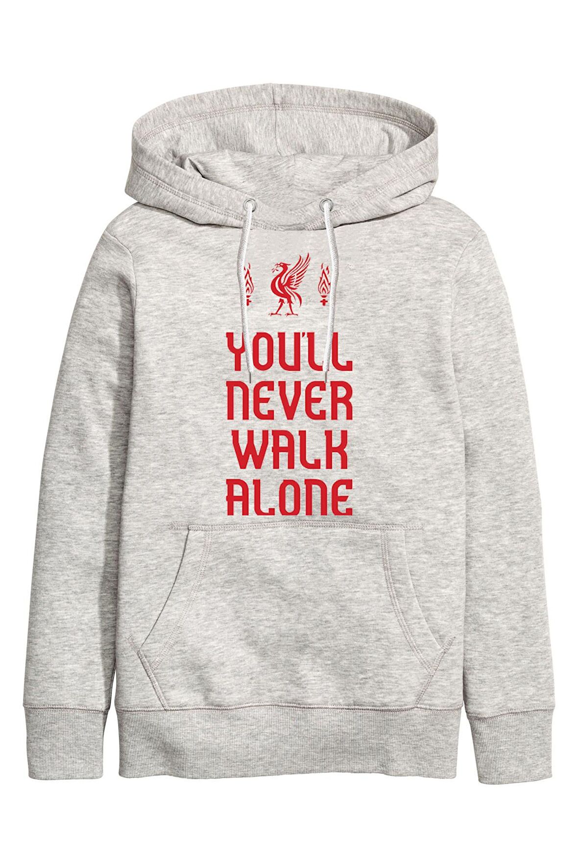 Liverpool Fan Kapüşonlu Sweathirt