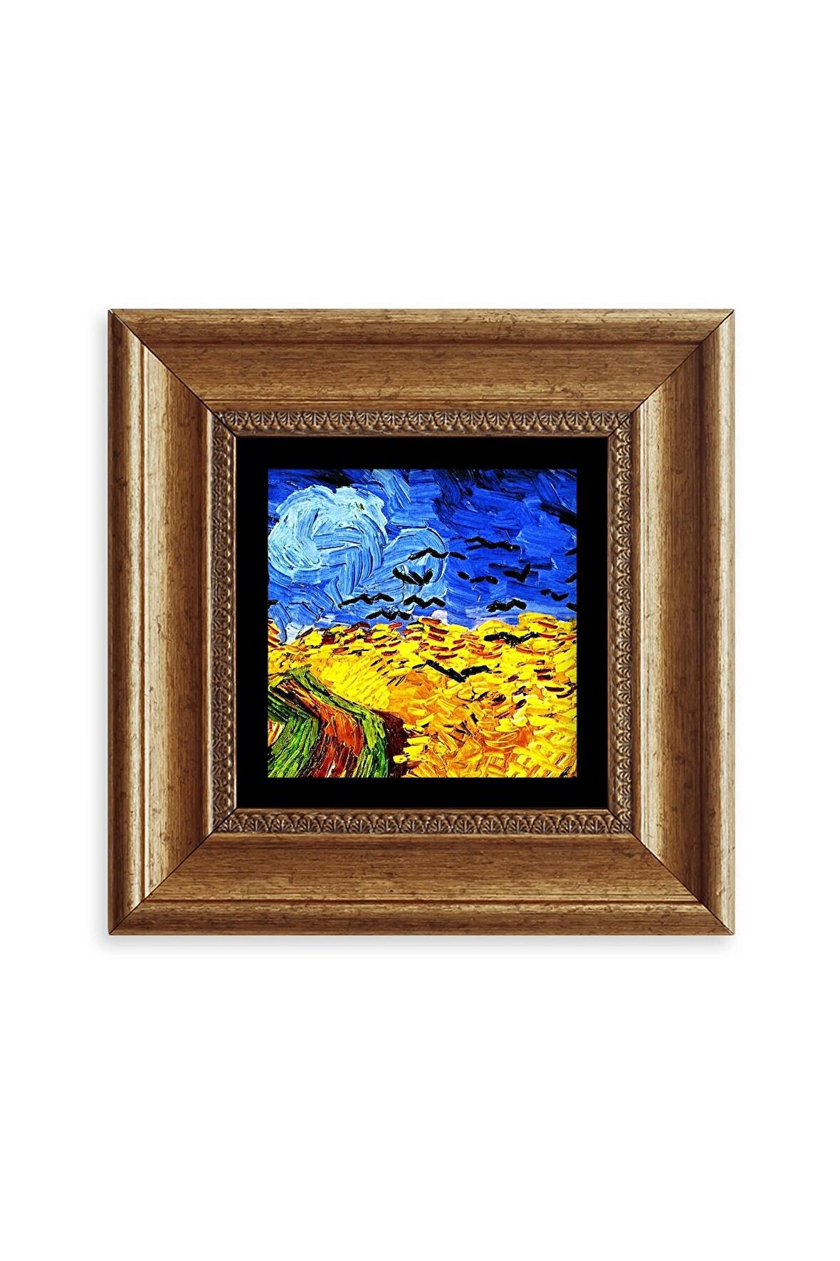 Van Gogh Çerçeveli Taş Tablo