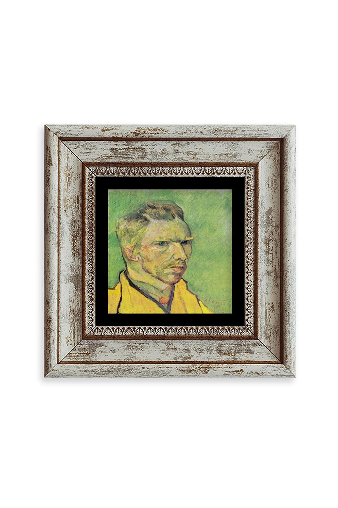 Van Gogh Çerçeveli Taş Tablo