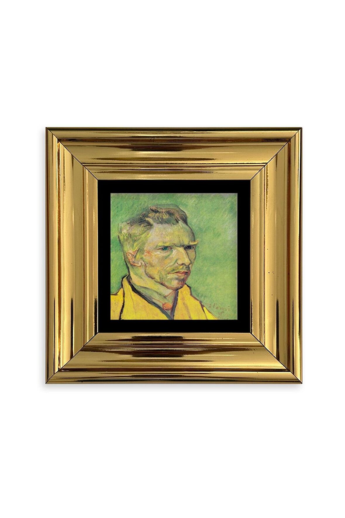Van Gogh Çerçeveli Taş Tablo