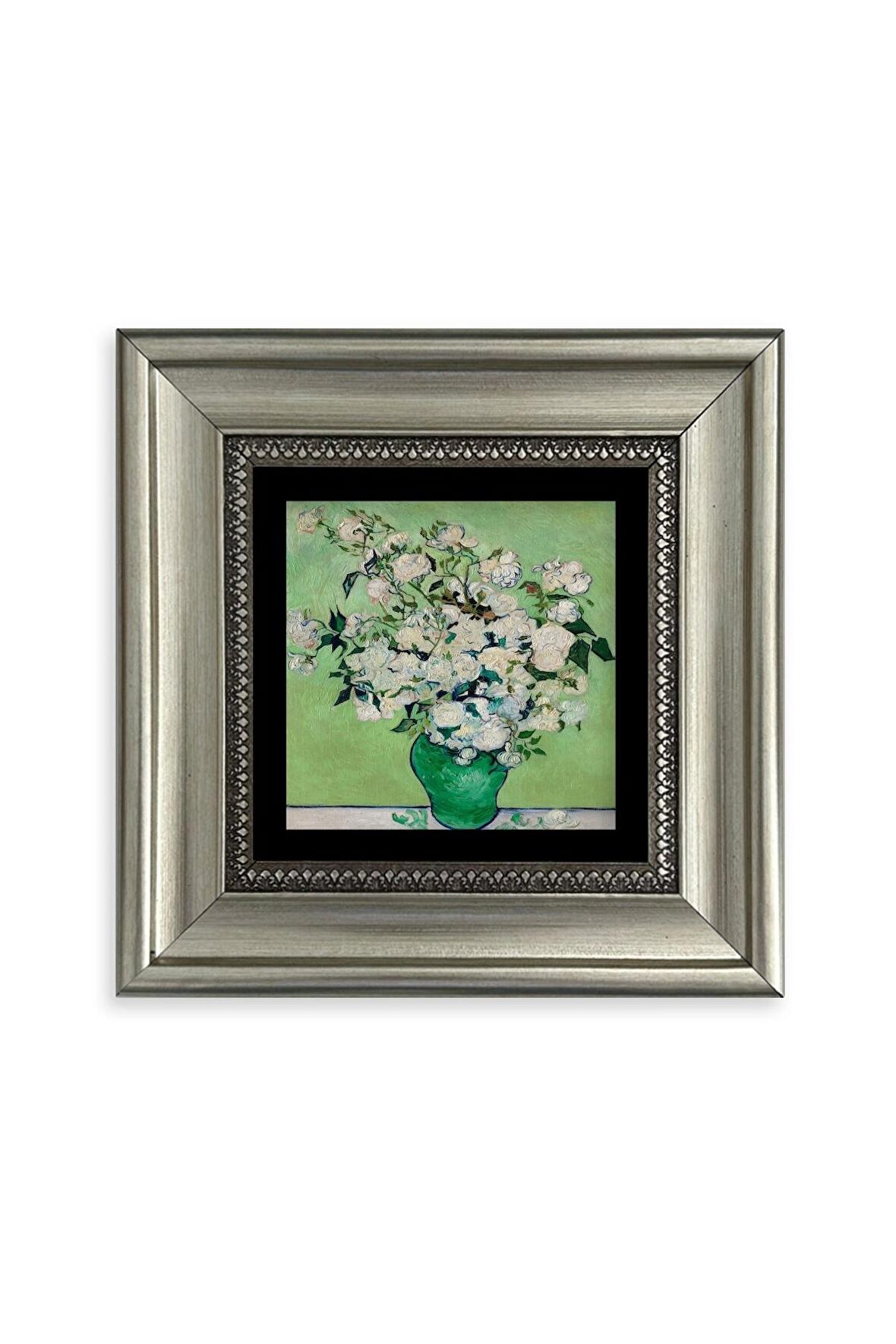 Van Gogh Çerçeveli Taş Tablo