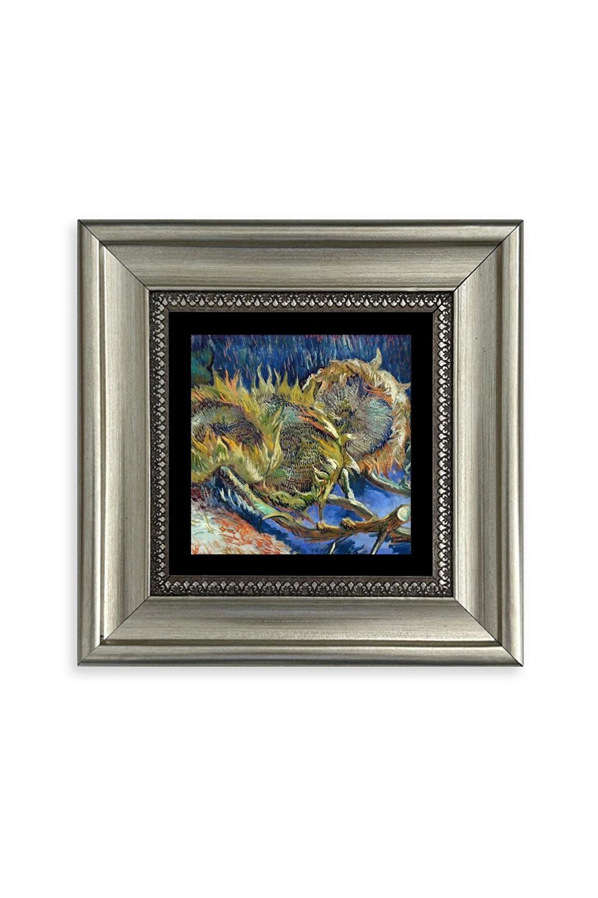 Van Gogh Çerçeveli Taş Tablo