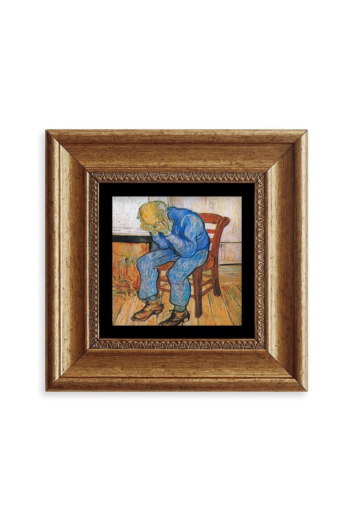 Van Gogh Çerçeveli Taş Tablo