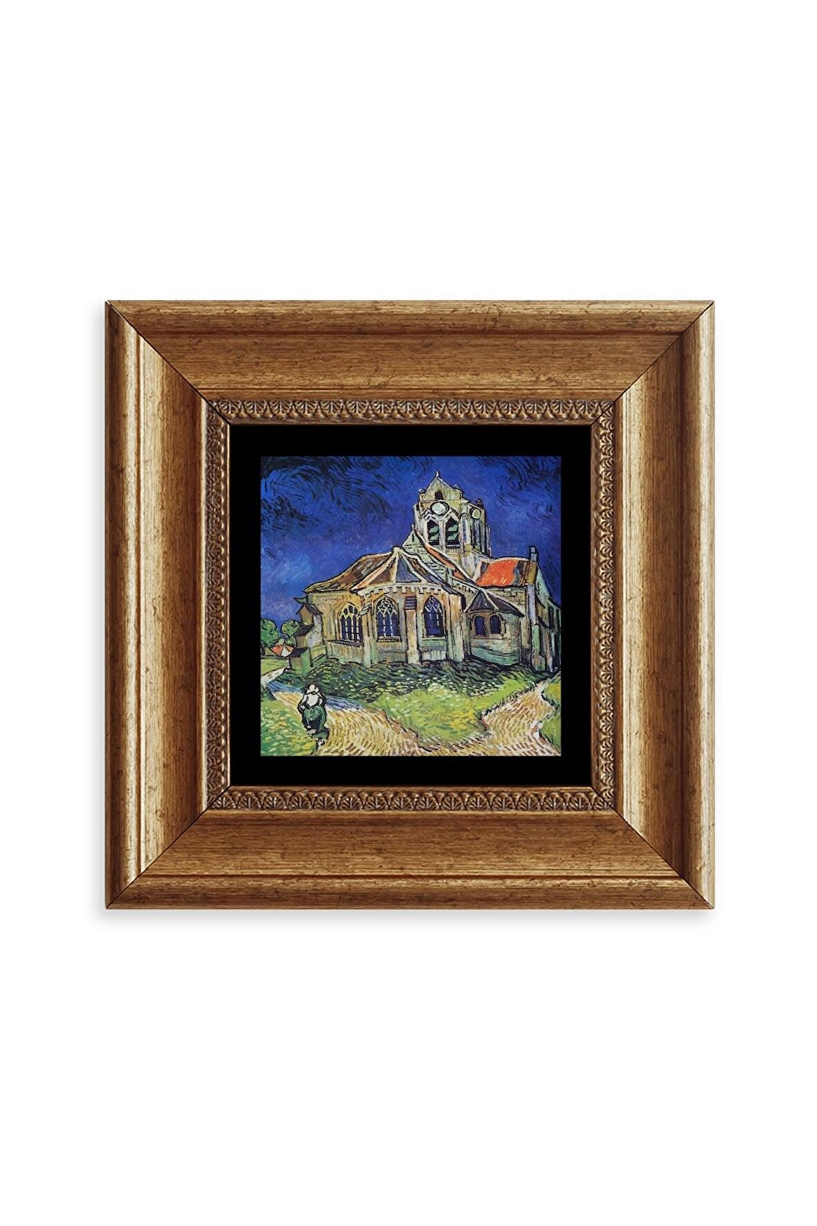 Van Gogh Çerçeveli Taş Tablo