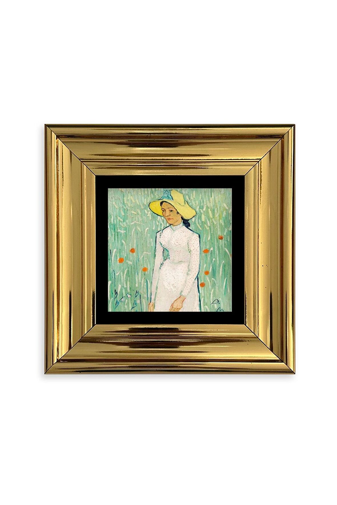Van Gogh Çerçeveli Taş Tablo