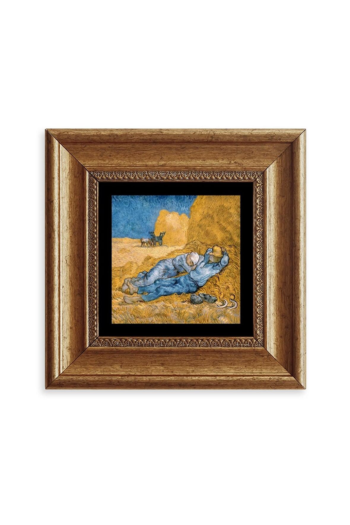 Van Gogh Çerçeveli Taş Tablo