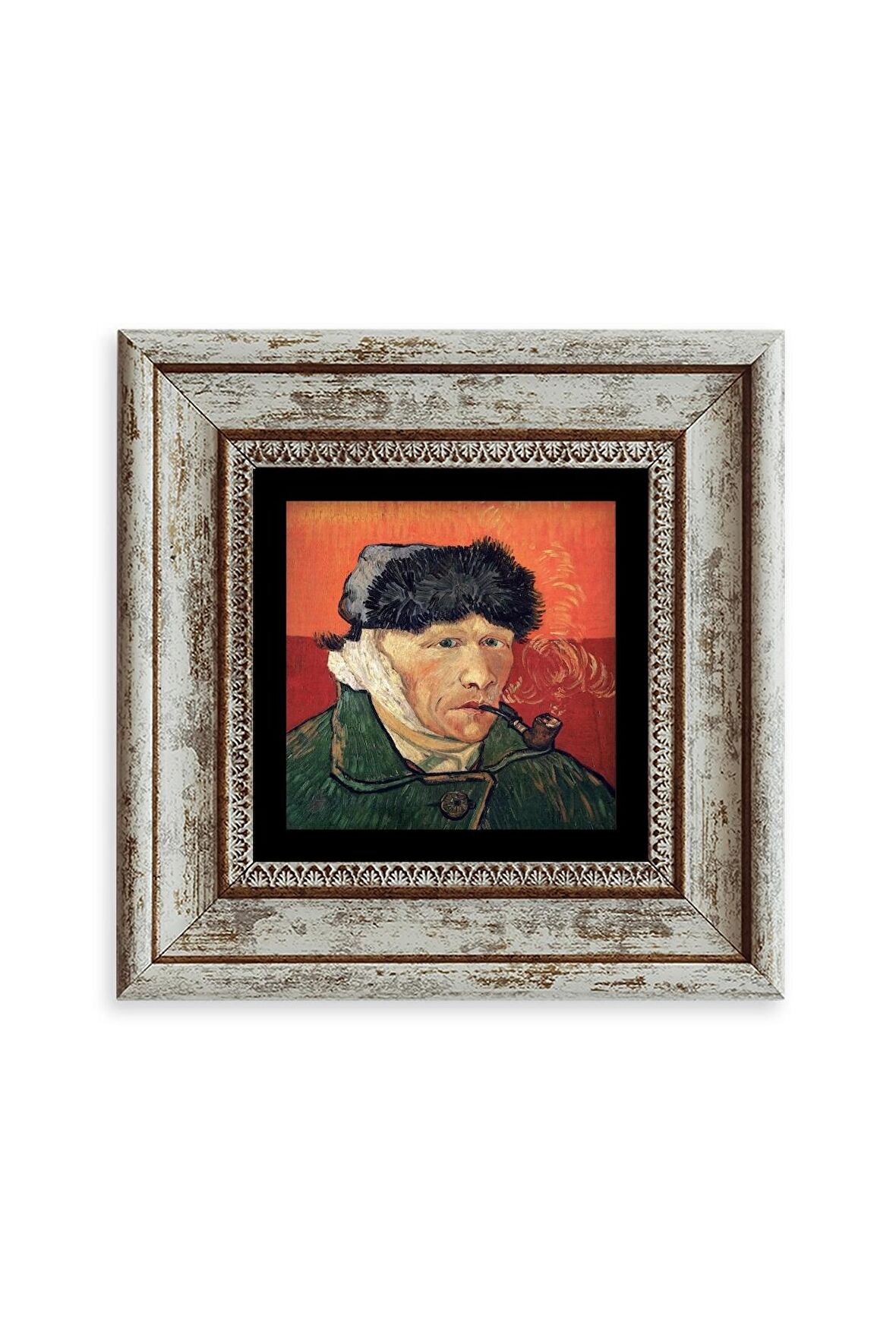 Van Gogh Çerçeveli Taş Tablo