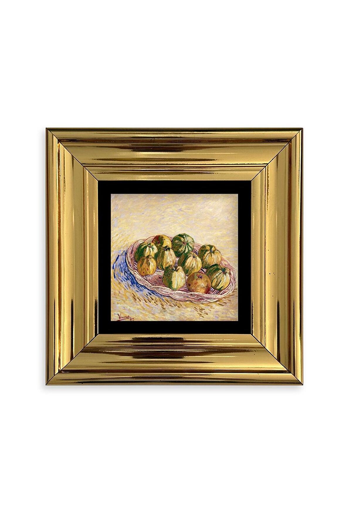 Van Gogh Çerçeveli Taş Tablo
